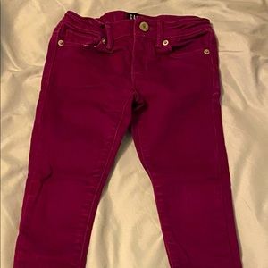 Gap Magenta Girls Jeans